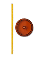 24oz Plastic Straw Tumbler – English Retro Logo - Image 2