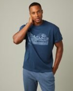 Vintage Restaurant Unisex T-Shirt  - Dark Slate