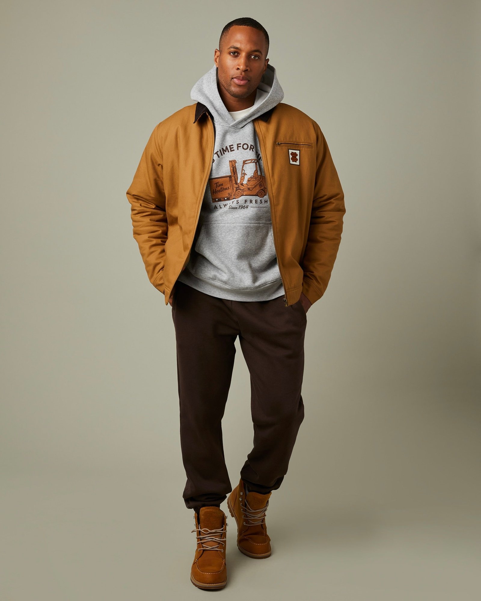 Workwear_Jacket_1504 Flannel Lined Utility Jacket - Image 1